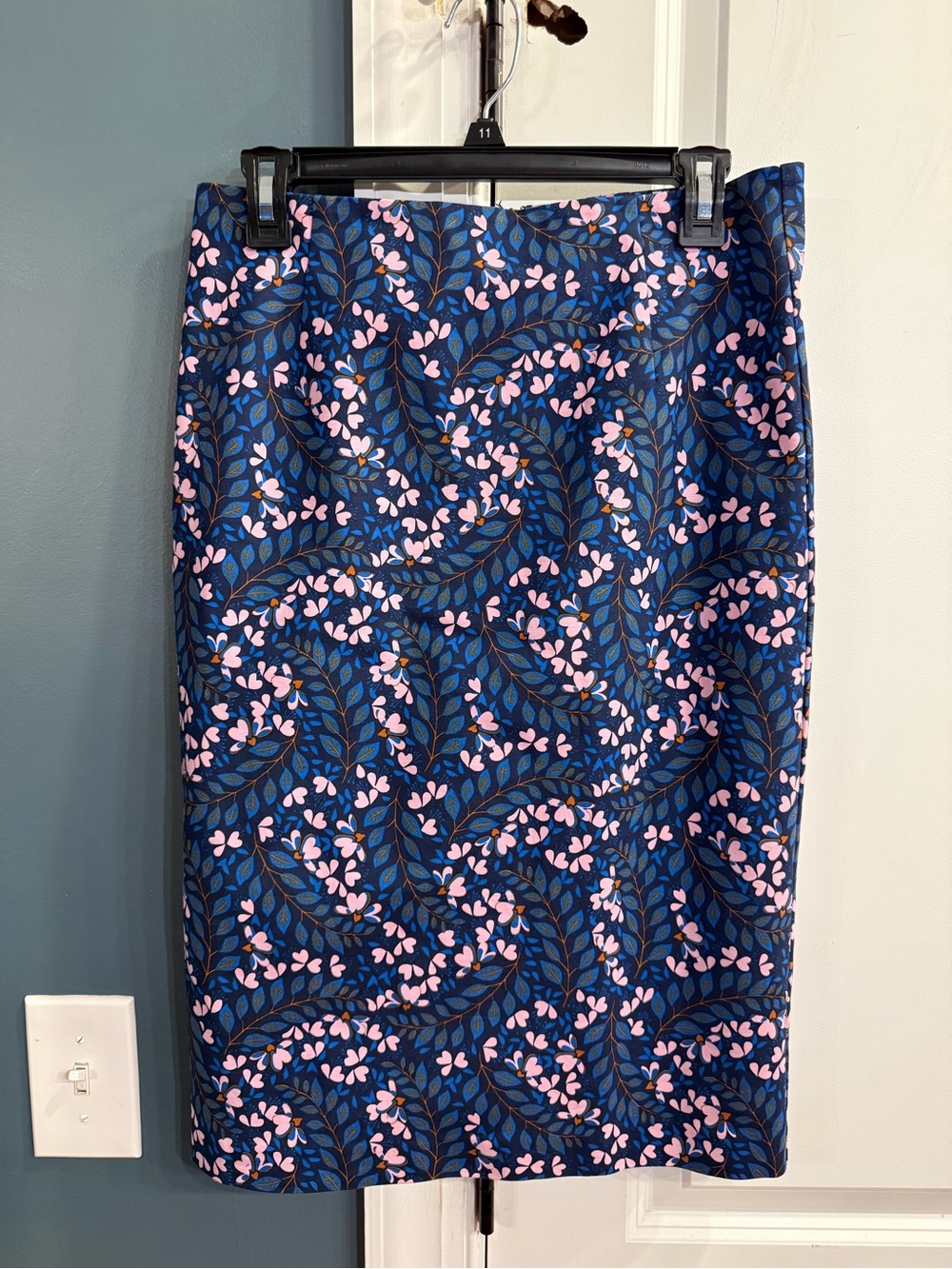 Biden Floral Pencil Skirt